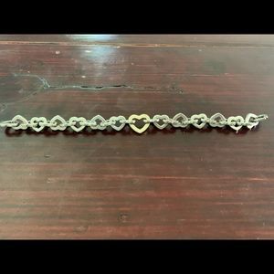 Tiffany Heart Link Bracelet